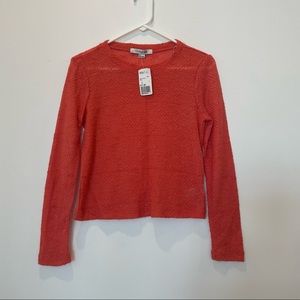 NWT Coral Lightweight Knit Top in Small